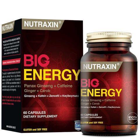 Nutraxin Big Energy 60 Kapsül - NUTRAXİN