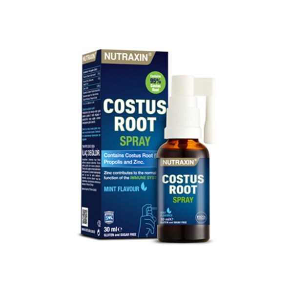 Nutraxin Kust-i Hindi (Costus Root) Sprey 30 ml - NUTRAXİN