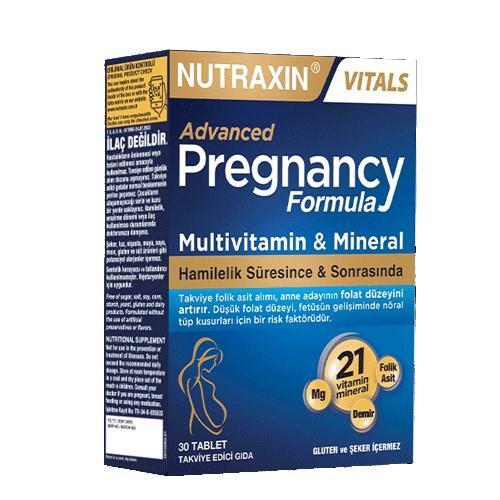 Nutraxin Pregnancy Formula 30 Tablet - NUTRAXİN