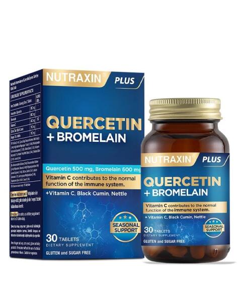 Nutraxin Quercetin Bromelain 30 Tablet - NUTRAXİN