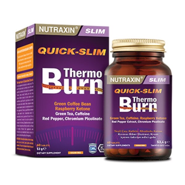 Nutraxin Quick-Slim Thermo Burn 60 Tablet - NUTRAXİN