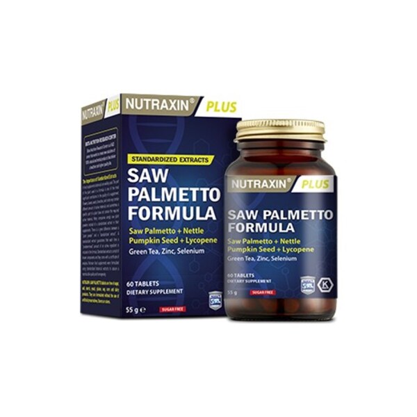 Nutraxin Saw Palmetto Formula 60 Tablet - NUTRAXİN