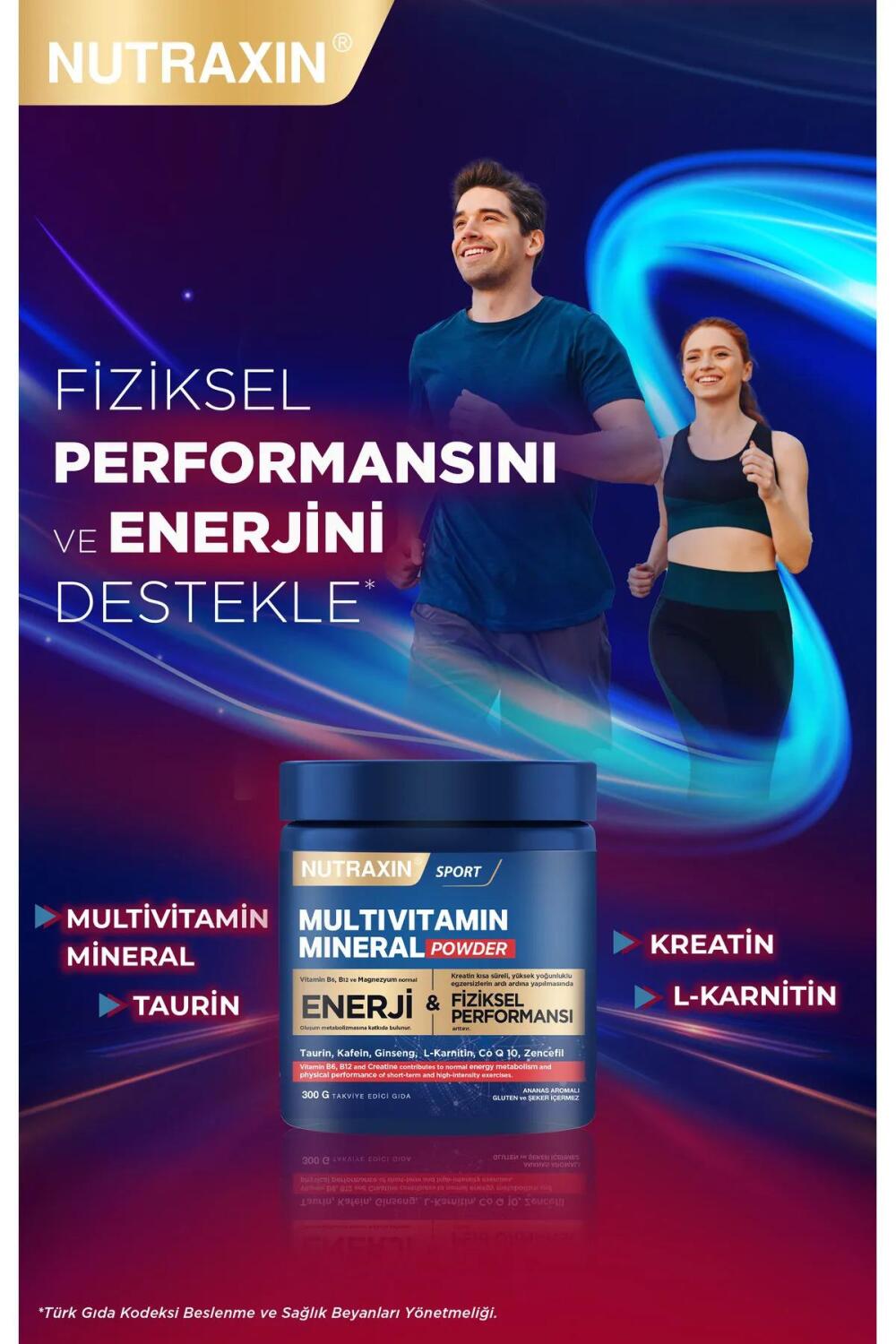 Nutraxin Sport Multivitamin Mineral Powder 300 gr - 2