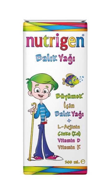 Nutrigen Balık Yağı Şurubu 200 ml - NUTRİGEN