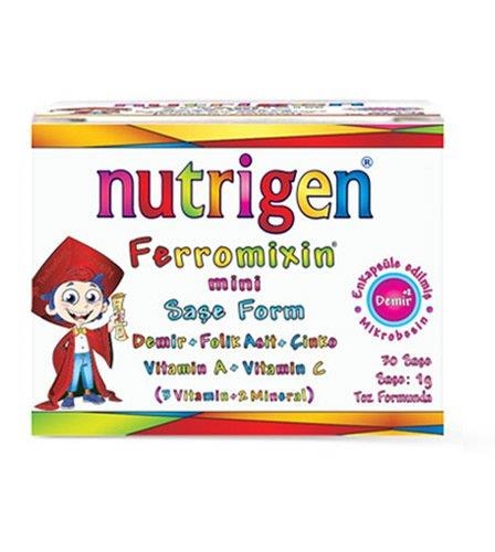 Nutrigen Ferromixin Mini Saşe Form 30 Saşe - NUTRİGEN