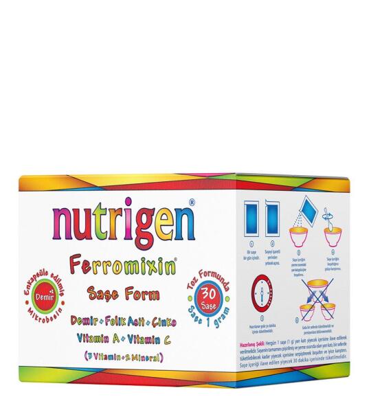 Nutrigen Ferromixin Saşe Form 30 Şase - NUTRİGEN
