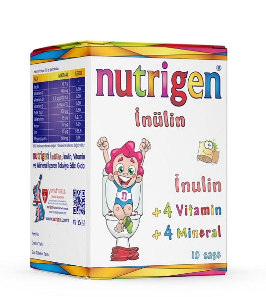 Nutrigen Karışık Meyve Aromalı İnülin Prebiyotik 10 Saşe - NUTRİGEN