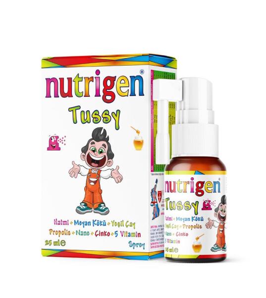 Nutrigen Tussy Ağız Spreyi 25 ML - NUTRİGEN