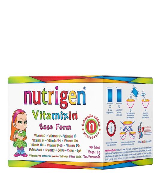 Nutrigen Vitamixin Saşe Toz Form 30 Saşe - NUTRİGEN