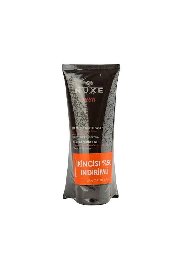 Nuxe Men Gel Douche 200 ml 2'li Paket Erkekler için Duş Jeli - 3