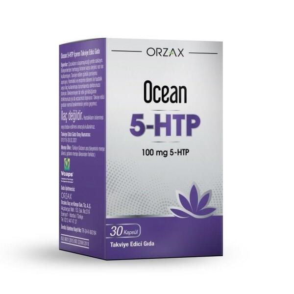 Ocean 5 HTP 100 mg 30 Kapsül - ORZAX