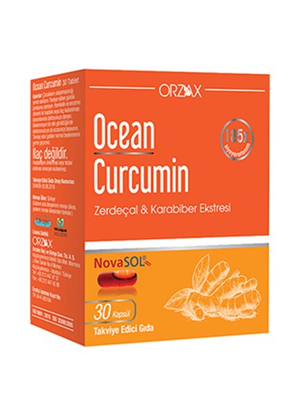 Ocean Curcumin 30 Kapsül - ORZAX