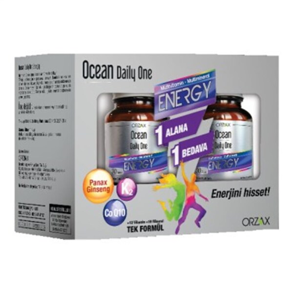 Ocean Daily One Energy 2'li Paket 30 Tablet - ORZAX