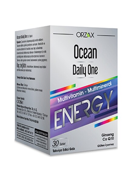 Ocean Daily One Energy 30 Tablet - ORZAX