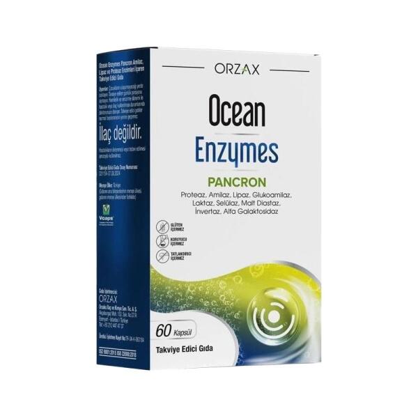 Ocean Enzymes Pacron 60 Kapsül - ORZAX