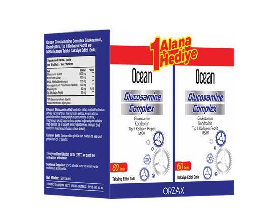 Ocean Glukozamin Kompleks 60 Tablet 1 Alana 1 Bedava - 1