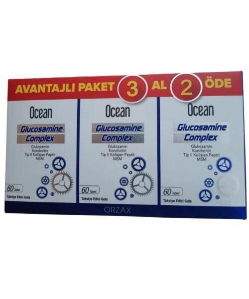 Ocean Glukozamin Kompleks 60 Tablet 3 Al 2 Öde - ORZAX