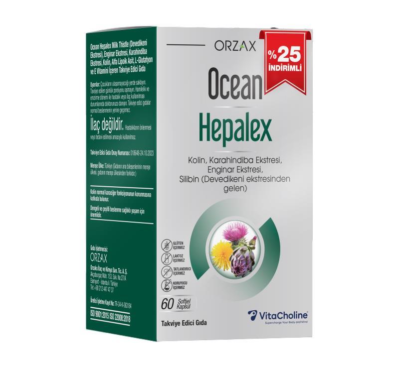 Ocean Hepalex 60 Softjel Avantajlı Paket - 1