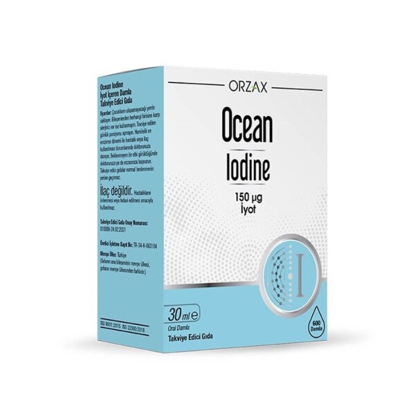 Ocean Iodine 150 mcg Iyot 30 ml - ORZAX