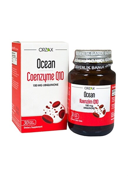 Ocean Koenzim Q10 100 mg 30 Kapsül - ORZAX