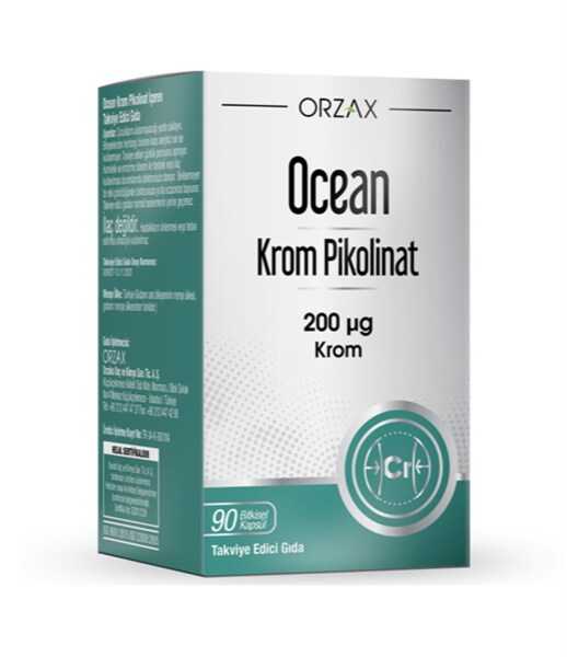 Ocean Krom Pikolinat 90 Kapsül - ORZAX