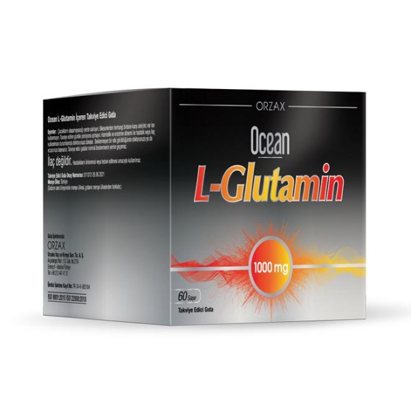Ocean L-Glutamin 1000 Mg 60 Saşe - ORZAX