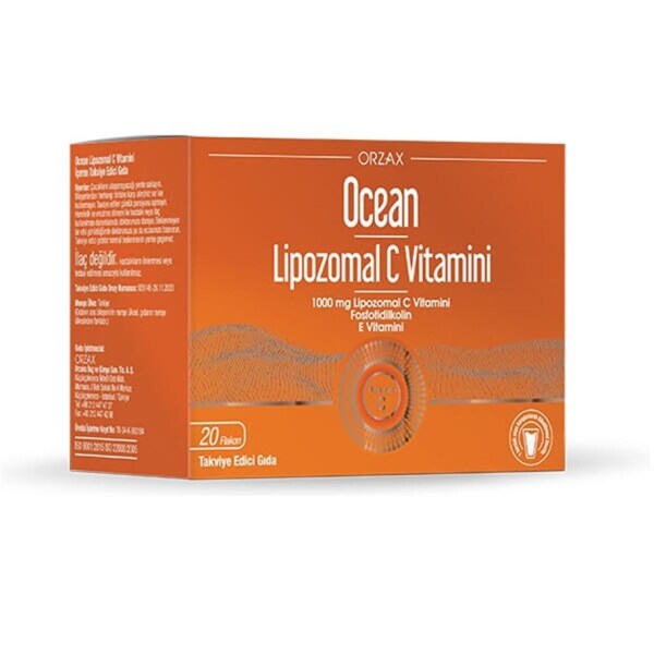 Ocean Lipozomal C Vitamini 20 Flakon - ORZAX