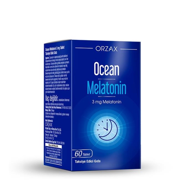 Ocean Melatonin 3 mg 60 Tablet - ORZAX