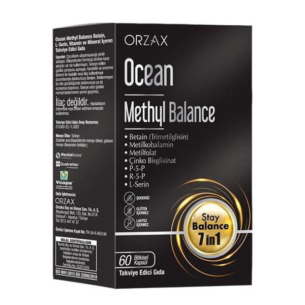 Ocean Methyl Balance 60 Kapsül - ORZAX