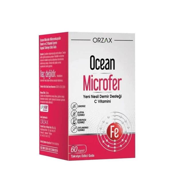 Ocean Microfer 60 Kapsül - ORZAX
