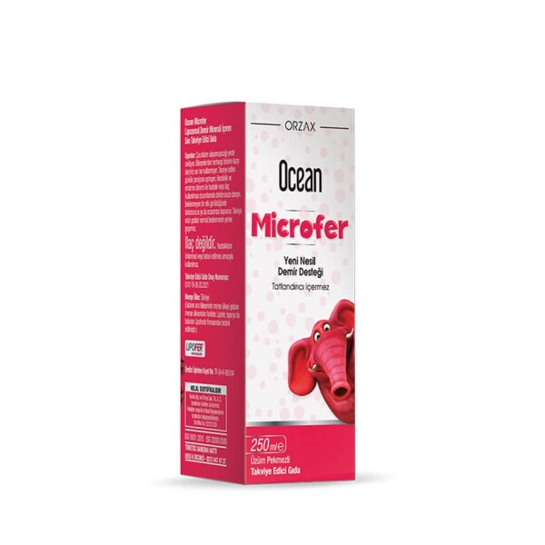 Ocean Microfer Şurup 250 ml - ORZAX