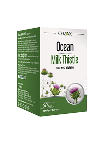 Ocean Milk Thistle 30 Tablet - ORZAX