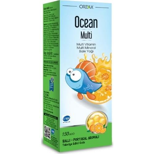 Ocean Multi Omega 3 150 ml Şurup - ORZAX