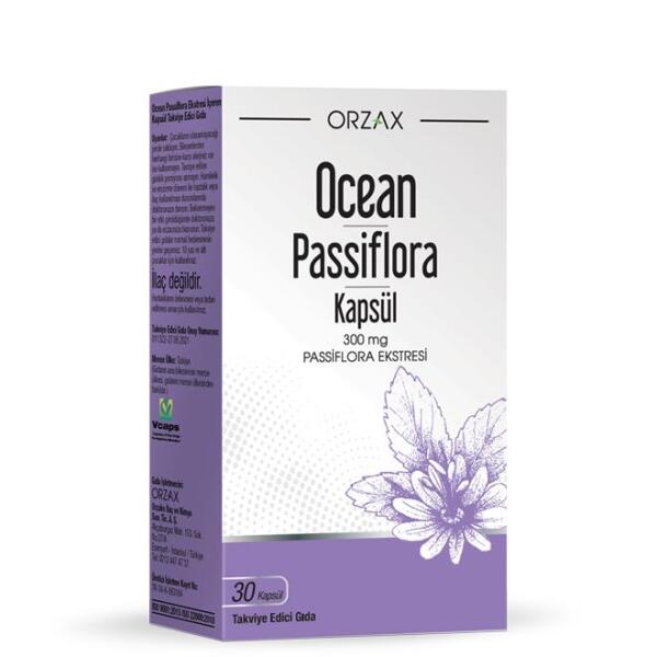 Ocean Passiflora 300 mg 30 Kapsül - ORZAX