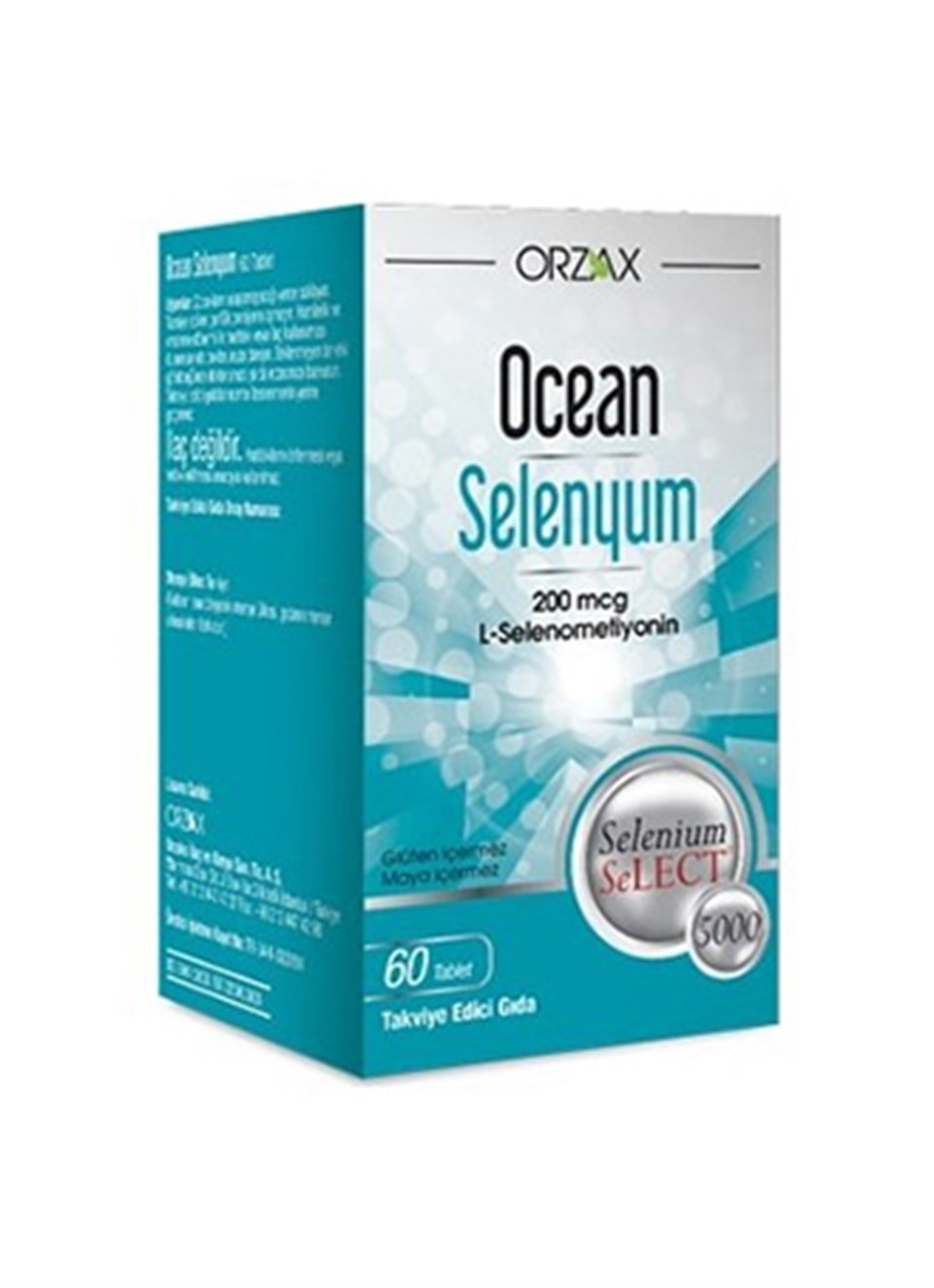Ocean Selenyum 200 mcg 60 Tablet - 1