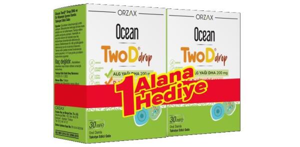 Ocean Twod Damla 30 ml 1 Alana 1 Hediye - ORZAX