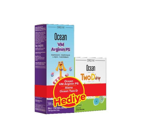 Ocean VM Arginin PS 150 ml Şurup Twod Damla Hediye - ORZAX