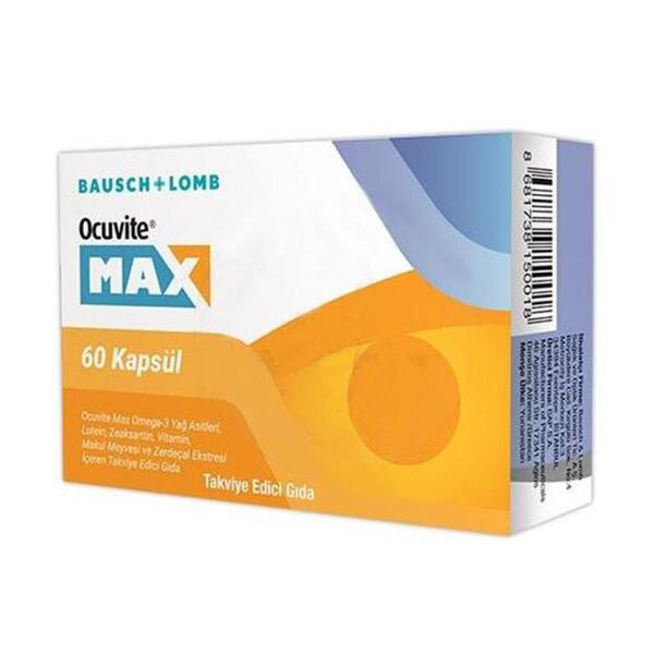 Ocuvite Max 60 Kapsül - OCUVİTE
