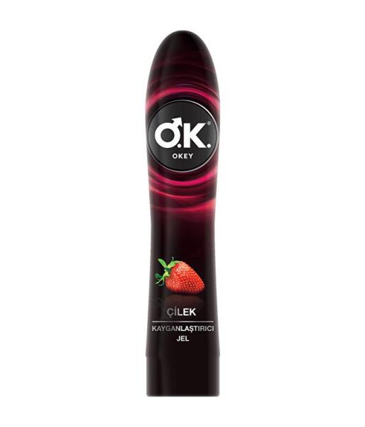 Okey Kayganlaştırıcı Gel Çilek 100 ML - OKEY