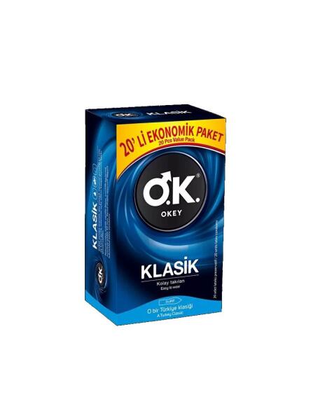 Okey Prezervatif Klasik 20li Eko - OKEY