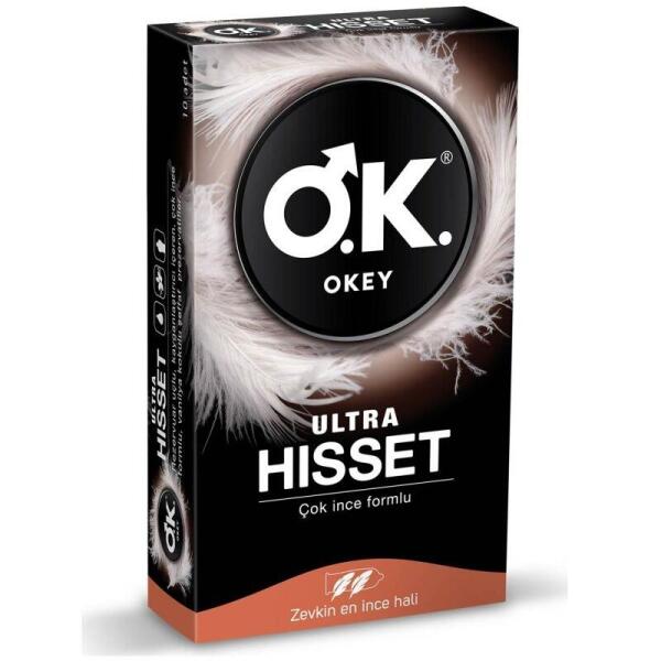 Okey Prezervatif Ultra Hisset 10lu - OKEY