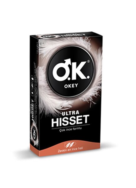 Okey Prezervatif Ultra Hisset 10lu - OKEY