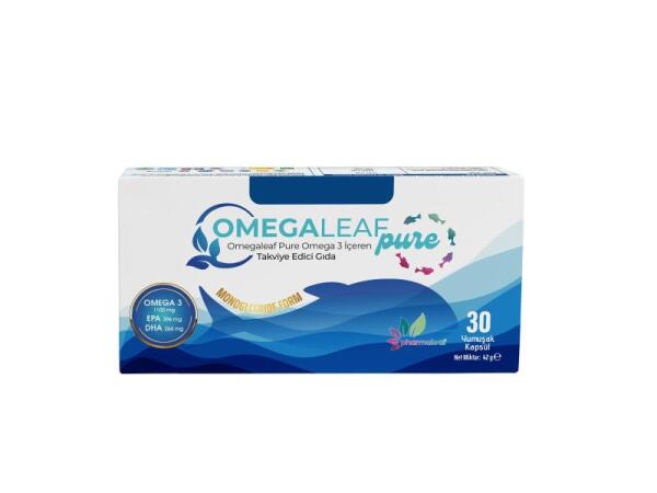 Omegaleaf Pure 30 Yumuşak Kapsül - PHARMALEAF