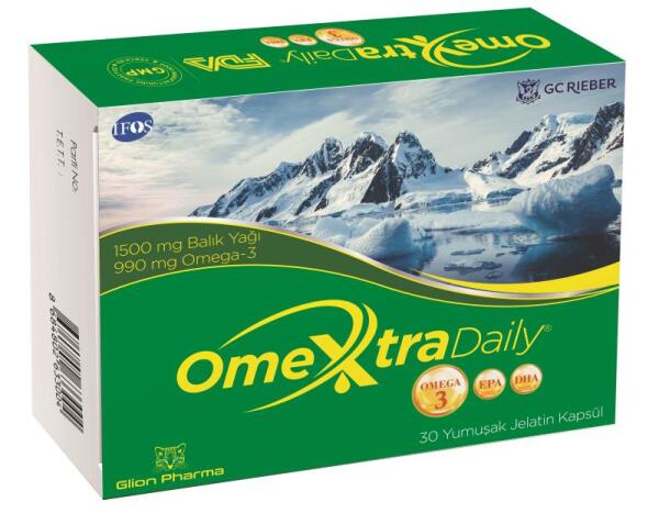 Omextra Daily 30 Yumuşak Kapsül - GLION PHARMA