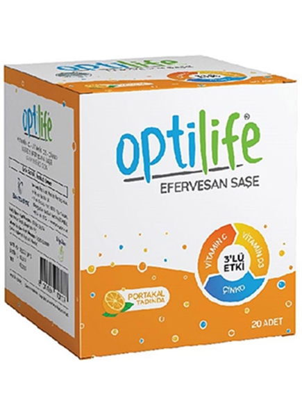 Optilife 20 Efervesan Saşe - OPTİLİFE