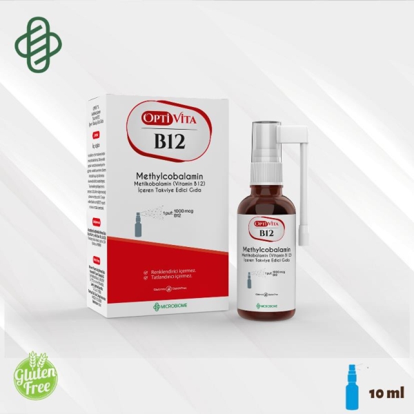 Optivita B12 10 mL Sprey - MICROBIOME