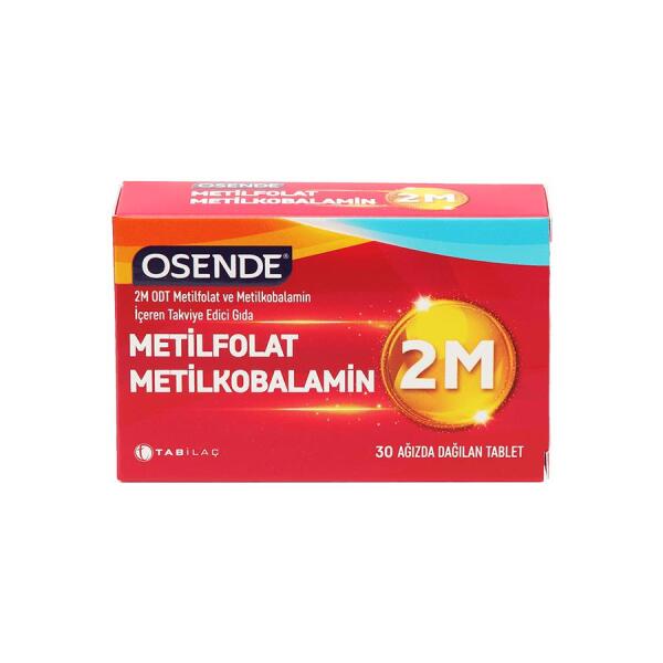 Osende 2M Metilfolat Metilkobalamin 30 Tablet - TAB İLAÇ