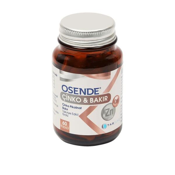Osende Çinko Bakır 60 Kapsül - TAB İLAÇ