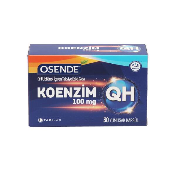 Osende Koenzim QH 100 mg 30 Kapsül - TAB İLAÇ