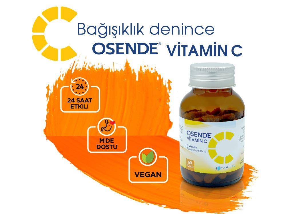 Osende Vitamin C 500 mg 60 Kapsül 2 Li Paket - 1